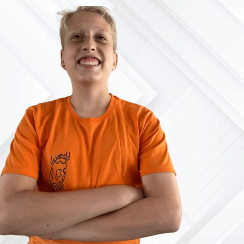 De Wereld van Cas shirt Oranje