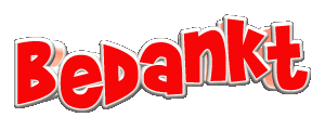Bedankt